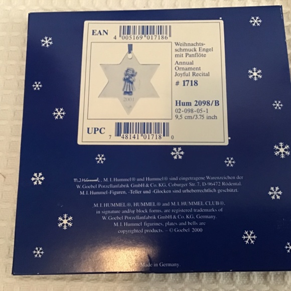 Goebel M.I. Hummel annual orange tree 2001, made in Germany - Picture 3 of 8